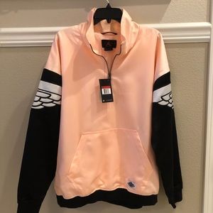 NEW Nike Air Jordan Classic Wings Satin 1/2 Jacket